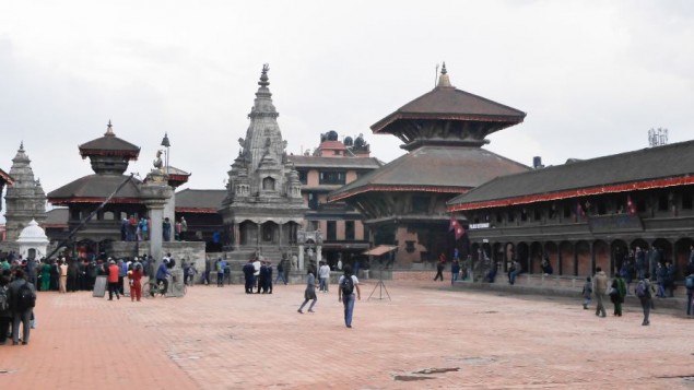 A view of Bhaktapur’s Durbar Square before the April 25 earthquake (Flickr Creative Commons)