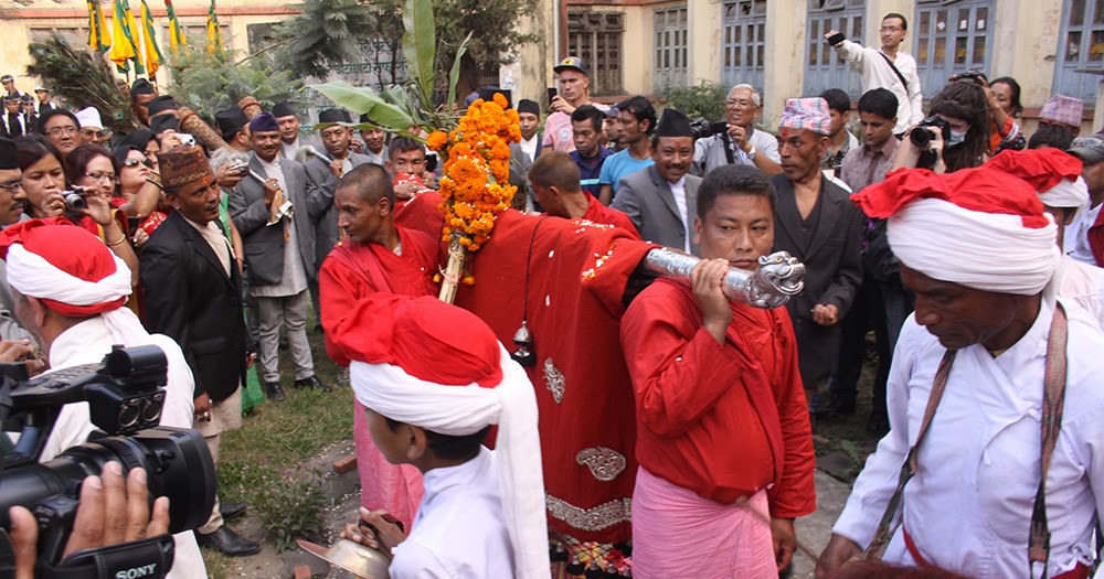 Fulpati at Dashain Festival Nepal