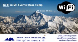 Wi-Fi in Mt. Everest Base Camp